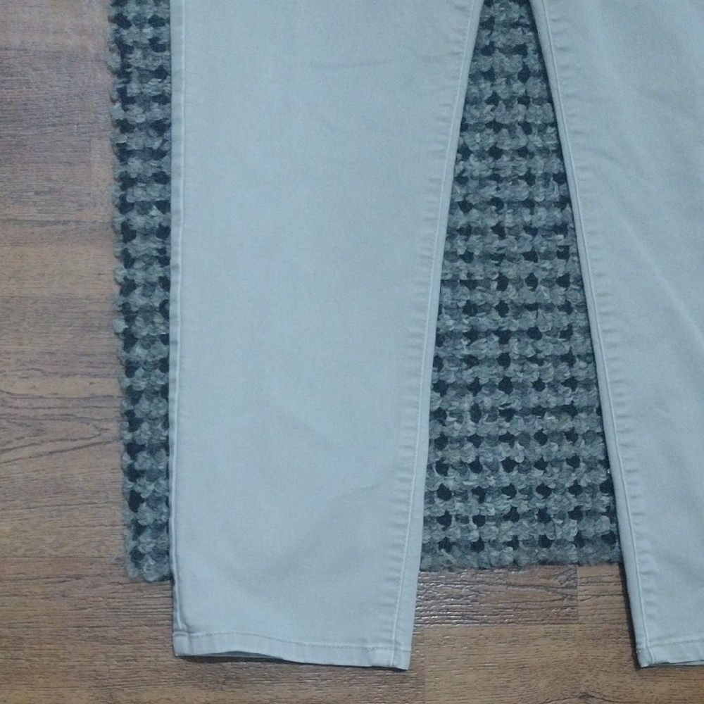 Kim Rogers Average Straight Tummy Control Light Khaki Pants - Picture 4 of 7
